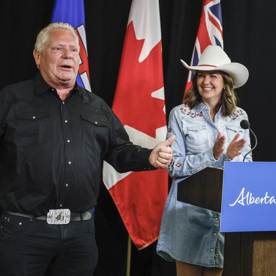 Ontario Premier Doug Ford pitches railway to Ring of Fire, Alberta is on board